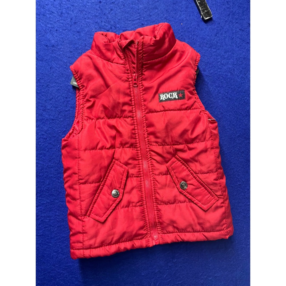 Gorpcore Kids Kids Headquarters Puffer Vest 2T Red
